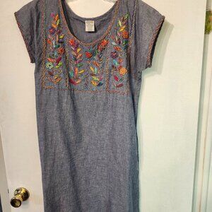 Abrazo Style Embroidered Dress